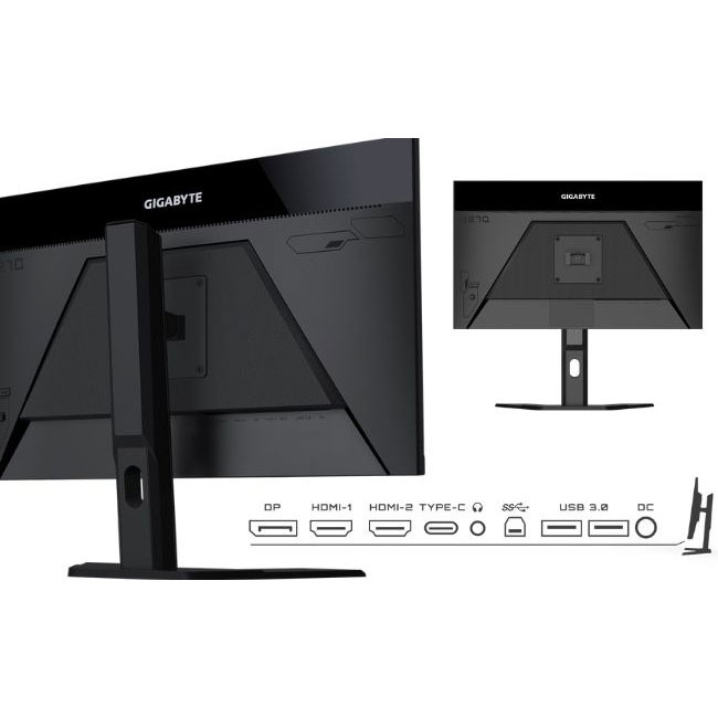 مانیتور گیمینگ گیگابایت ۲۷ اینچ GIGABYTE M27Q دارای kvm