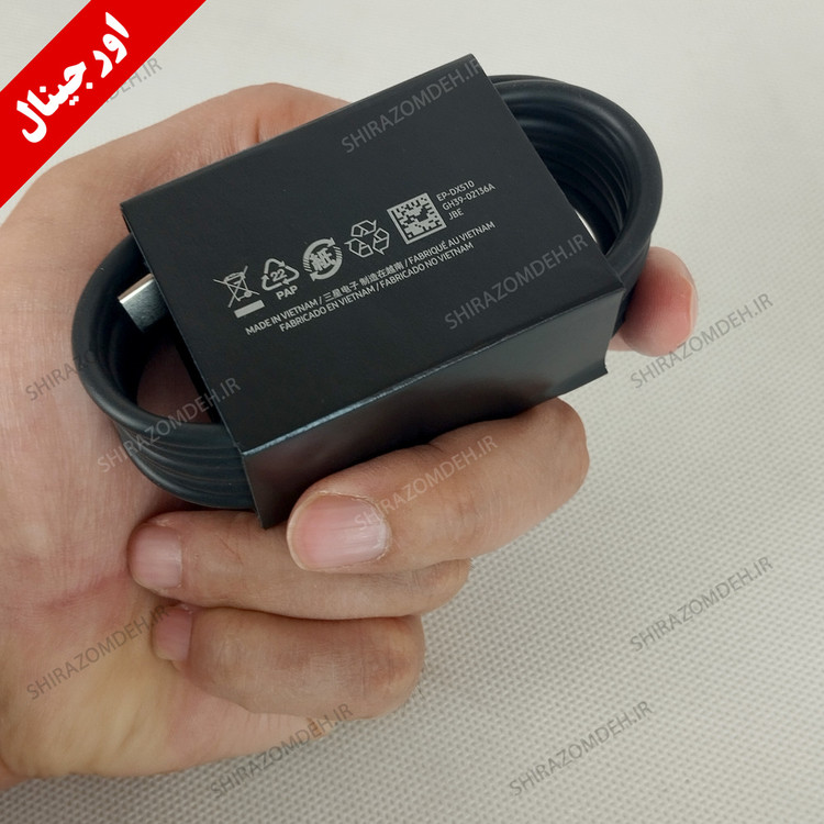 کابل شارژ سامسونگ ۱.۸ متر ۵ آمپر تایپ سی (اصلی 5 آمپر)